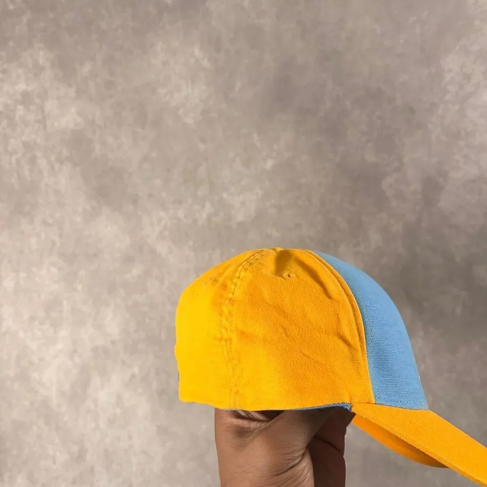 air jordan blue and yellow stretch hat